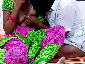 Indian Village Couple Homemade Telugu selected talking Rear End freshen Fuking