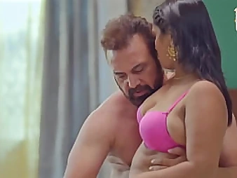 Mohini, the Indian housewife, gets screwed doggie by son's lecturer in homemade movie