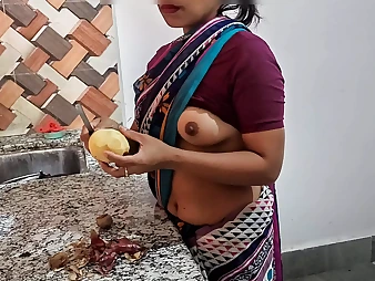 See Indian Aunty Ko's Kitchen Sexcapades: Raunchy Cuckold Wifey, Step-Sista, and Bro-Sista Activity!