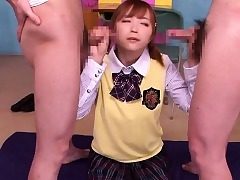 Japanese pupil arrhythmic with regard to vestibule troop