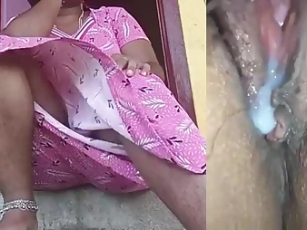 Steamy Indian Stepmom Caught Red-handed: Son-in-law Licks Her Wet Pussy While She Lures Him with Seductive Cunniling