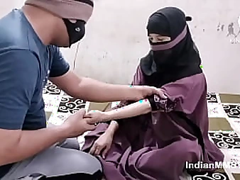 See Shabnam and Khan Baba get super-hot and mighty in this Indian Hijab Fuck-a-thon