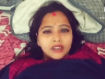 Bhabhi Ne Devar with the addition of Chudwaya Desi gargle generous shaft & win creampied helter-skelter a super hot Hindi Audio