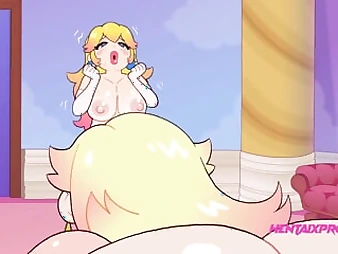 Watch blonde swell get say no to big pair and arse slammed by 2 in summary jizz-shots while say no to towheaded team up watches in awe