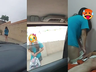 Look at as youthfull female heads farcical for aluminum can with an increment of takes it in her cock-squeezing arse