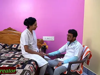 Dona and Hsoum's foaming at the mouth medicinal roleplay with Progressive Cool Nurse Bang-out