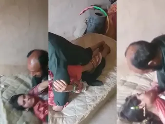 Abbu Plumbing His Stepdaughter in a Hook-up Flick apropos Pakistani Desi Girls