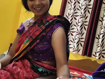 Hot Indian girlfriend's amazing big unproficient tits get pounded approximately her gf's room