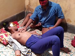 Full-grown Indian Bhabhi Hot Divide up Bang-out In the air Their way Young Devar